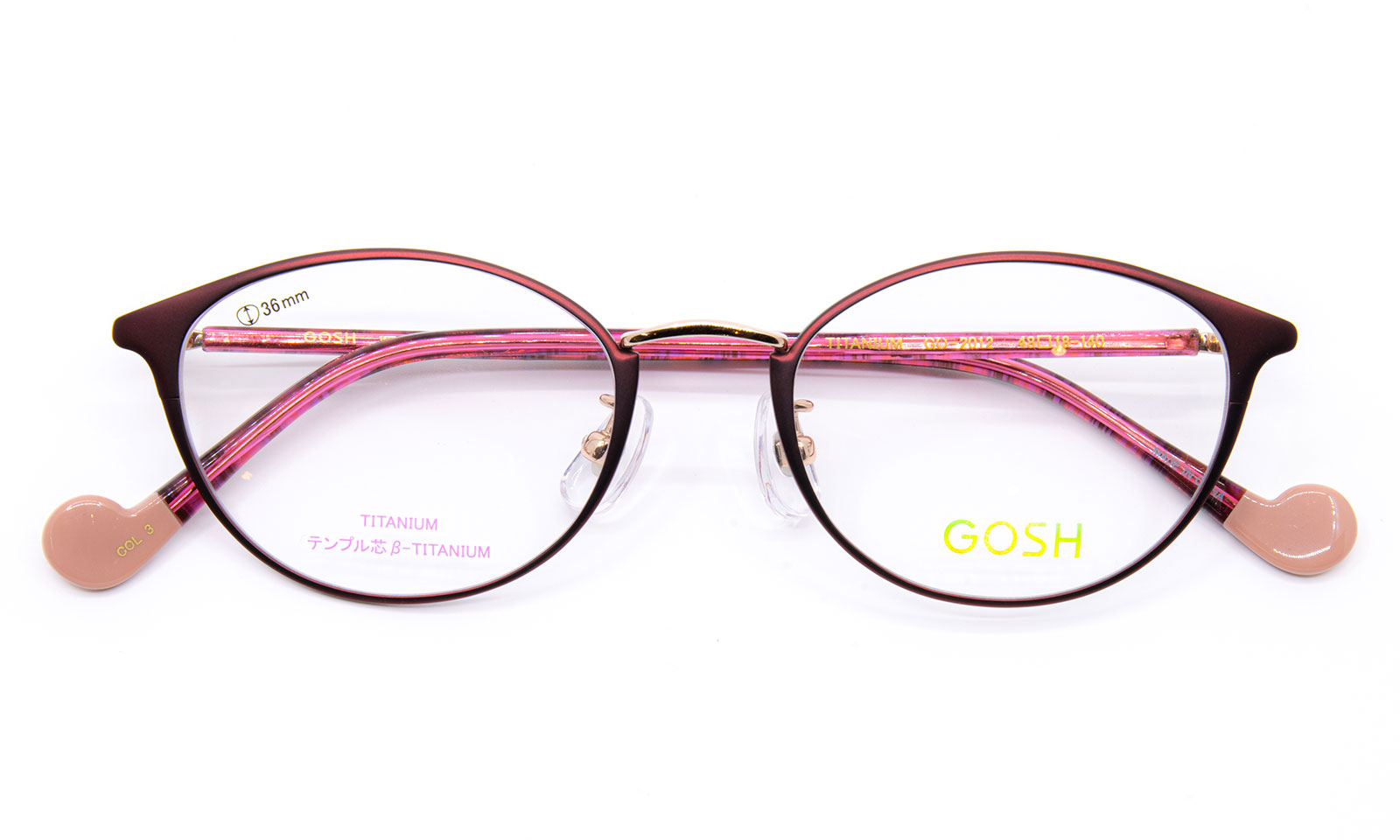 GOSH ゴッシュ GO-2012 C-3 眼鏡 めがね 時工舎時計店