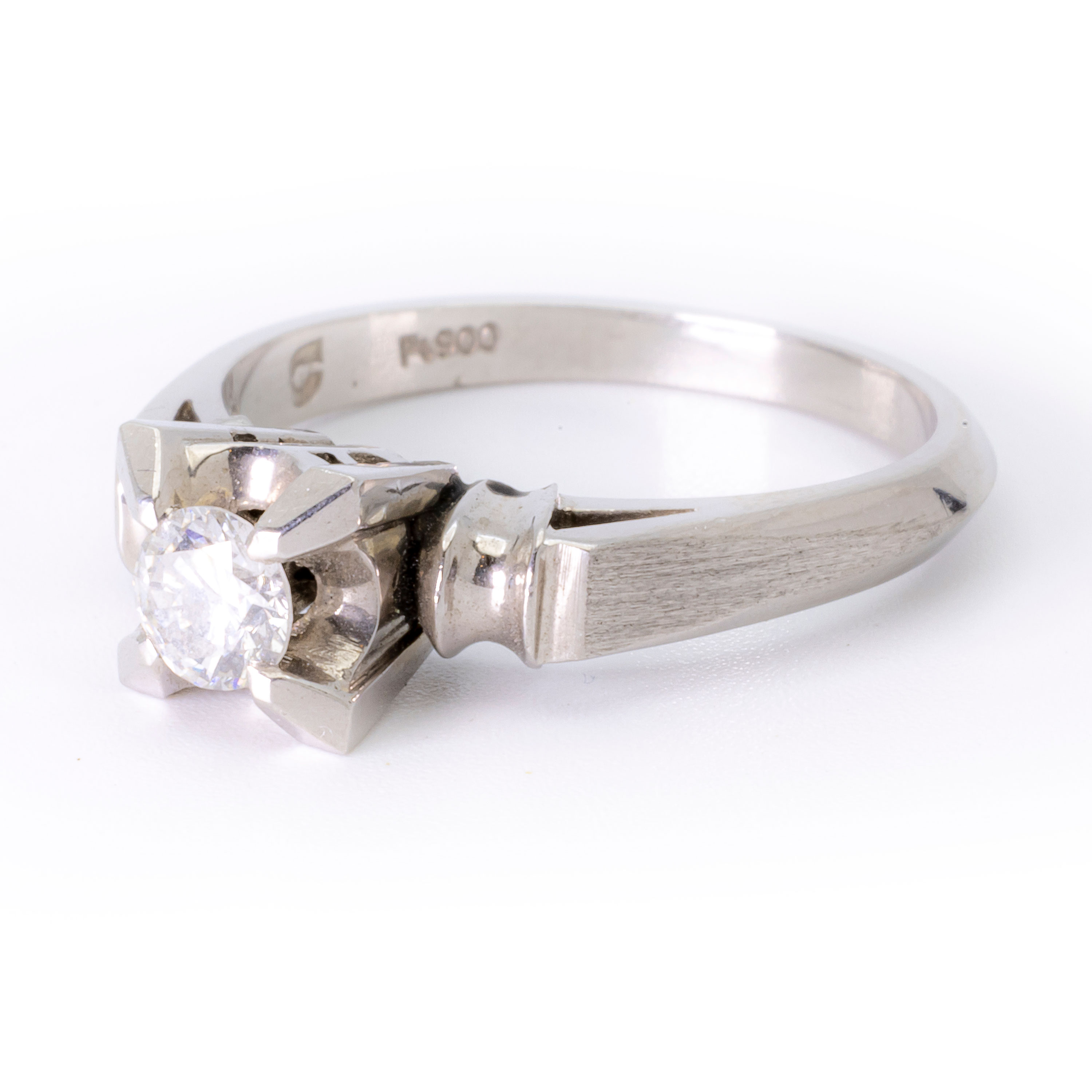 ダイヤモンド Pt900 ファッションリング 指輪 Ring