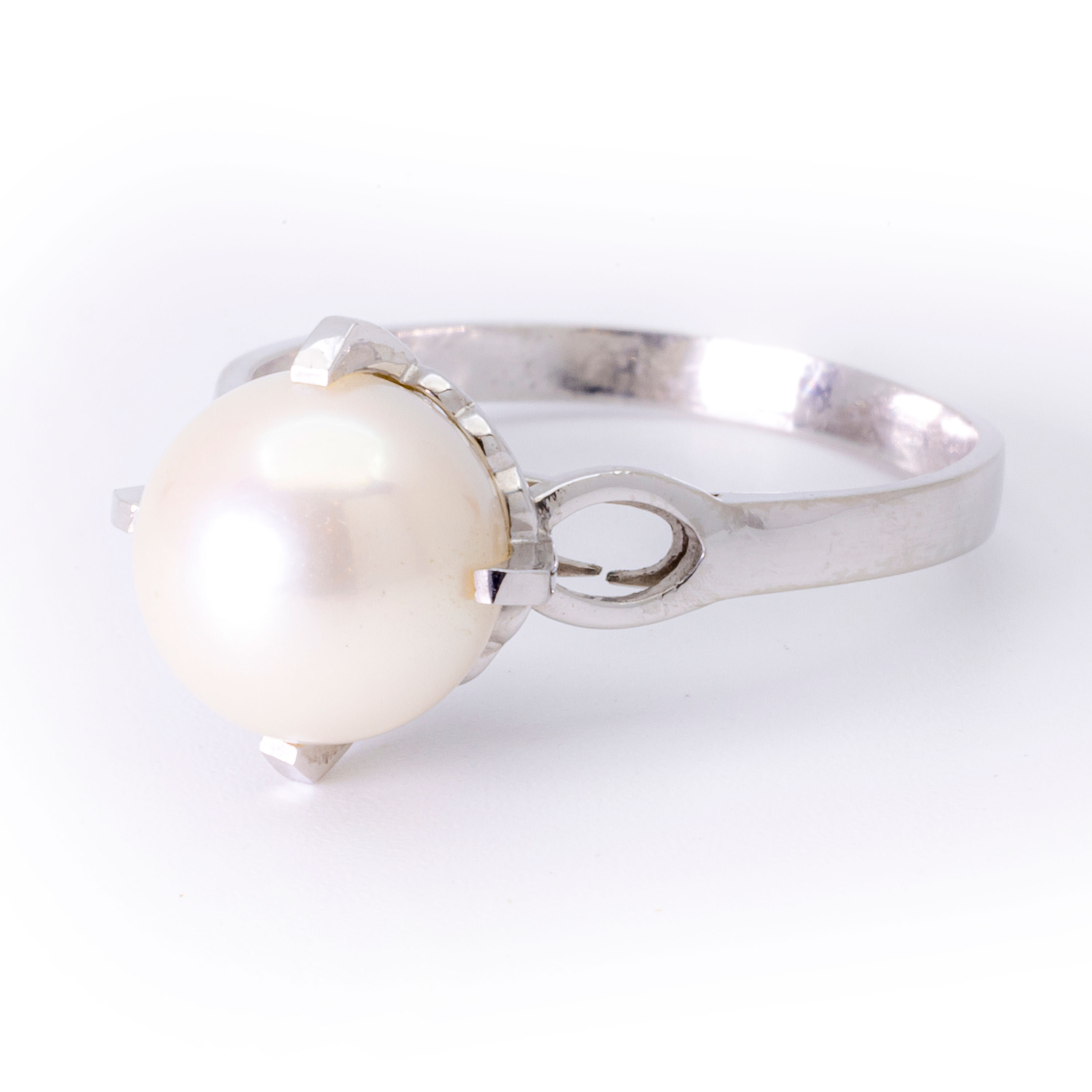 パール 真珠 Pt900 ファッションリング 指輪 Ring