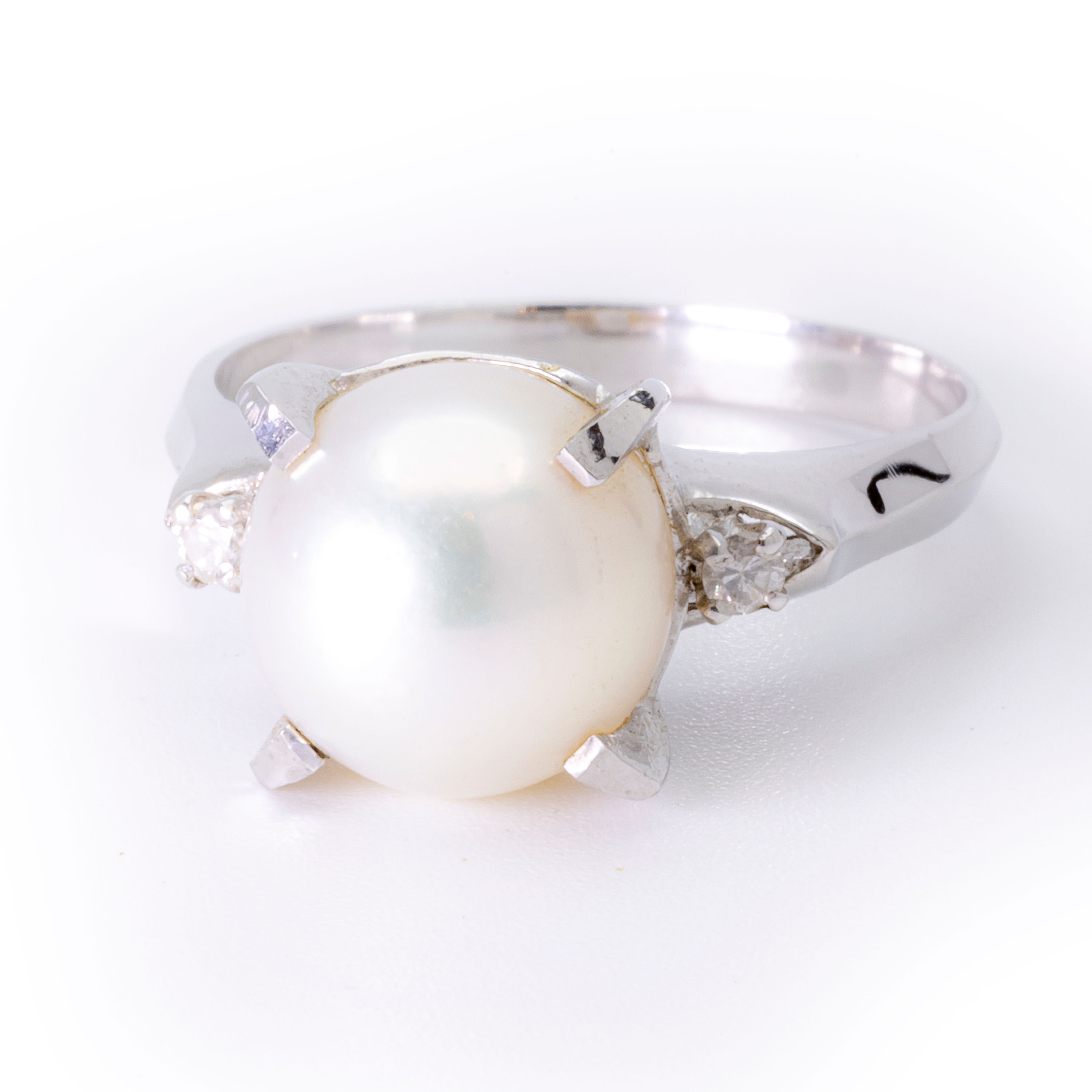 パール 真珠 Pt900